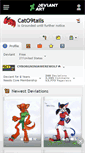 Mobile Screenshot of cato9tails.deviantart.com