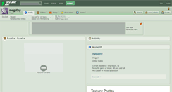 Desktop Screenshot of megathy.deviantart.com