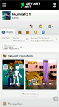 Mobile Screenshot of mumiah21.deviantart.com