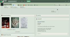 Desktop Screenshot of beyond-clouds.deviantart.com