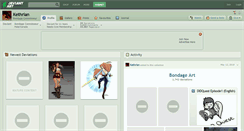 Desktop Screenshot of kethrian.deviantart.com