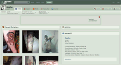 Desktop Screenshot of gopho.deviantart.com