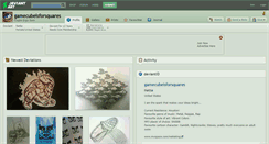 Desktop Screenshot of gamecubeisforsquares.deviantart.com