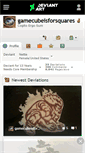 Mobile Screenshot of gamecubeisforsquares.deviantart.com