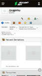 Mobile Screenshot of jyugemu.deviantart.com