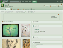 Tablet Screenshot of feoh12.deviantart.com