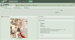 Desktop Screenshot of latiscity.deviantart.com
