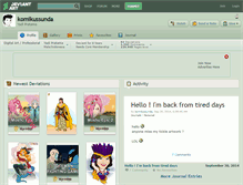 Tablet Screenshot of komikussunda.deviantart.com