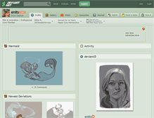 Tablet Screenshot of enits.deviantart.com