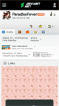 Mobile Screenshot of paradisefever.deviantart.com