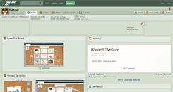 Desktop Screenshot of faktory.deviantart.com