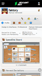Mobile Screenshot of faktory.deviantart.com