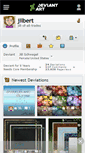 Mobile Screenshot of jilbert.deviantart.com