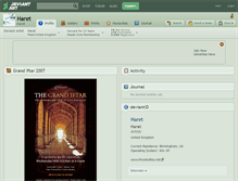 Tablet Screenshot of haret.deviantart.com