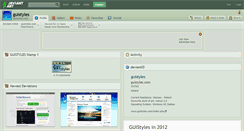 Desktop Screenshot of guistyles.deviantart.com