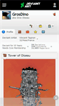 Mobile Screenshot of grosdino.deviantart.com