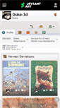 Mobile Screenshot of duke-3d.deviantart.com