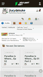 Mobile Screenshot of jlucydaisuke.deviantart.com