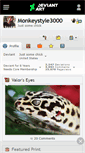 Mobile Screenshot of monkeystyle3000.deviantart.com