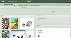 Desktop Screenshot of borededyunyun.deviantart.com