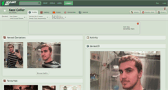 Desktop Screenshot of kaze-collier.deviantart.com