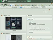 Tablet Screenshot of jdl16.deviantart.com
