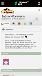 Mobile Screenshot of batman-forever.deviantart.com