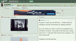 Desktop Screenshot of amanemiss.deviantart.com