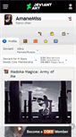 Mobile Screenshot of amanemiss.deviantart.com