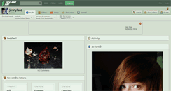 Desktop Screenshot of jennylace.deviantart.com