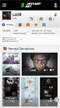 Mobile Screenshot of lasr.deviantart.com