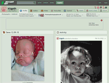 Tablet Screenshot of kizgoth.deviantart.com