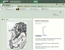 Tablet Screenshot of f-ayn-t.deviantart.com
