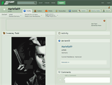 Tablet Screenshot of mariella89.deviantart.com