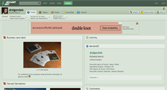 Desktop Screenshot of draigon666.deviantart.com