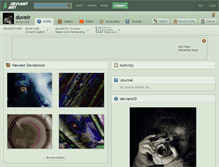 Tablet Screenshot of duvelr.deviantart.com