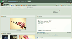 Desktop Screenshot of daramalia.deviantart.com