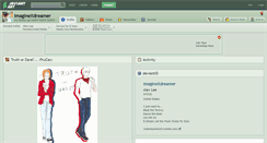 Desktop Screenshot of imaginexdreamer.deviantart.com