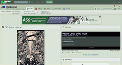 Desktop Screenshot of macdoninri.deviantart.com