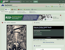 Tablet Screenshot of macdoninri.deviantart.com