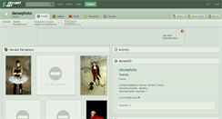 Desktop Screenshot of dansephoto.deviantart.com