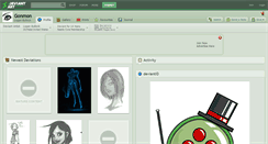 Desktop Screenshot of gonmon.deviantart.com