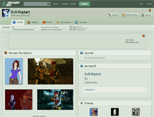Tablet Screenshot of evil-poptart.deviantart.com