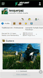 Mobile Screenshot of leoquerpaz.deviantart.com