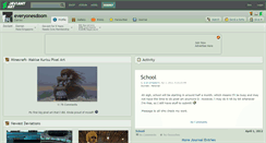 Desktop Screenshot of everyonesdoom.deviantart.com