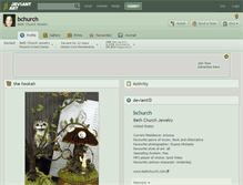 Tablet Screenshot of bchurch.deviantart.com