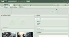 Desktop Screenshot of nyphus.deviantart.com