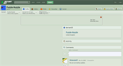 Desktop Screenshot of fuzzle-nuzzle.deviantart.com