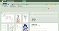 Desktop Screenshot of gayteen.deviantart.com