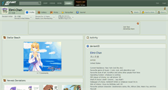 Desktop Screenshot of eimi-chan.deviantart.com